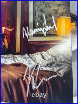 VOLBEAT Full Band Signed GOD OF ANGELS TRUST Vinyl Album Record PROOF JSA B