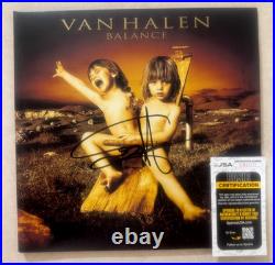 Van Halen SAMMY HAGAR Signed Balance Vinyl Record Album JSA