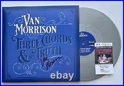 Van Morrison Signed Autograph Three Chords Truth Vinyl Album Record With Jsa Coa