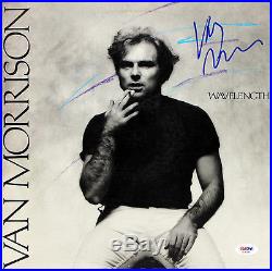 Van Morrison Signed Wavelength Album Cover With Vinyl Autographed PSA/DNA #AC63065