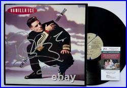 Vanilla Ice Signed Autographed Play That Funky Music Vinyl Album Lp +jsa Coa
