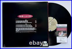 Vanilla Ice Signed Autographed Play That Funky Music Vinyl Album Lp +jsa Coa