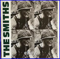 Very rare fully autographed The Smiths Meat is Murder vinyl album