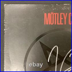 Vince Neil Signed Vinyl Album Motley Crue Lead Singer Autograph 1980s PSA/DNA
