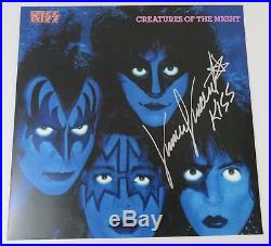 Vinnie Vincent KISS Signed Autograph Creatures Of The Night Album Vinyl LP