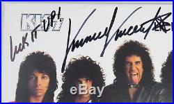 Vinnie Vincent KISS Signed Autograph Lick It Up Album Vinyl Record LP