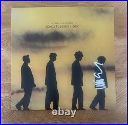 WILL SERGEANT signed vinyl album ECHO & THE BUNNYMEN SONGS TO LEARN