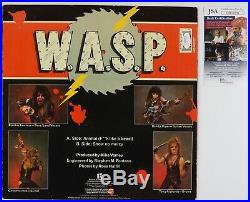 W. A. S. P. Signed Autograph JSA Record Album Vinyl Animal WASP