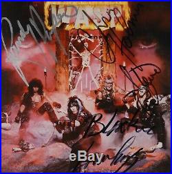 W. A. S. P. Signed Autograph JSA Record Album Vinyl Fully Signed WASP