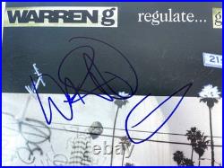 Warren G Signed Autographed REGULATE G FUNK ERA Vinyl Album EXACT Proof JSA
