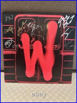 Warriors Vinyl Album Signed by Lin Manuel Miranda, Eisa Davis, and the Cast