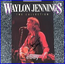 Waylon Jennings signed autographed / LP vinyl The Collection album