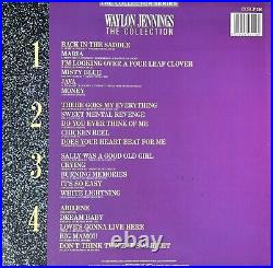Waylon Jennings signed autographed / LP vinyl The Collection album