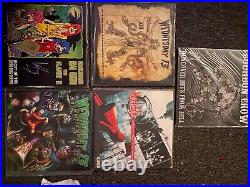 Wednesday 13 vinyl Rare mixed lot of 7in and full album vinyls. A lot signed