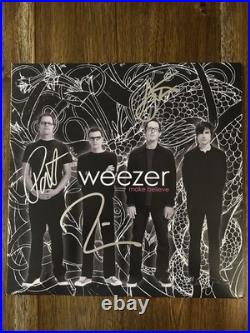Weezer' Band Signed Vinyl Album'Make Believe' Rivera Cuomo +2