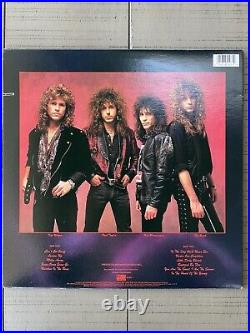 Winger In The Heart of the Young 1990 LP Vinyl Album Entire Band Signed