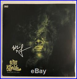 Wiz Khalifa Signed Autographed Black & Yellow Rolling Papers Vinyl Album Coa