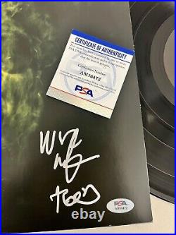 Wiz Khalifa Signed Vinyl Psa/dna Coa Rolling Papers Album Record Lp Autographed