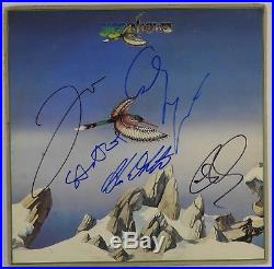 YES Fully Signed JSA Signed Autograph Album Record Vinyl Shows Chris Squire