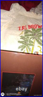 ZAC BROWN SIGNED LOVE AND FEAR VINYL ALBUM COUNTRY BAND Columbus Ohio Concert