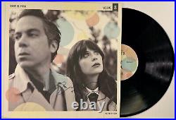 ZOOEY DESCHANEL Signed Autograph Vinyl Album She & Him Volume 3 JSA COA