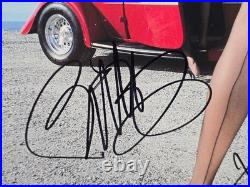 ZZ TOP LEGS Autographed Signed Vinyl Album Framed with COA