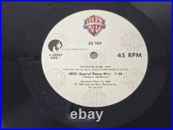 ZZ TOP LEGS Autographed Signed Vinyl Album Framed with COA